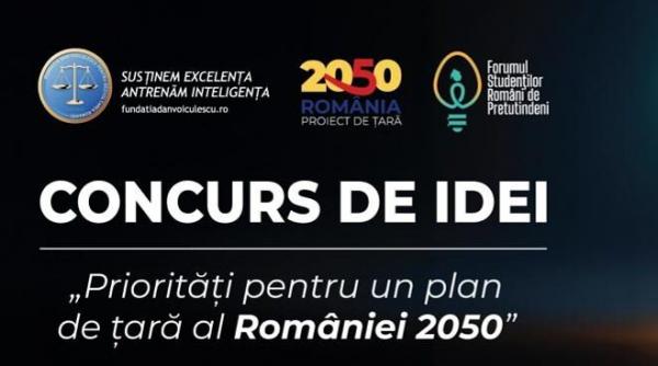 prioritati pentru romania anului 2050 fundatia dan voiculescu concurs idei la forumul studentilor romani de pretutindeni