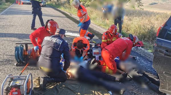 Carnagiu la Botoșani! Accident cu 15 victime. Plan ROȘU activat