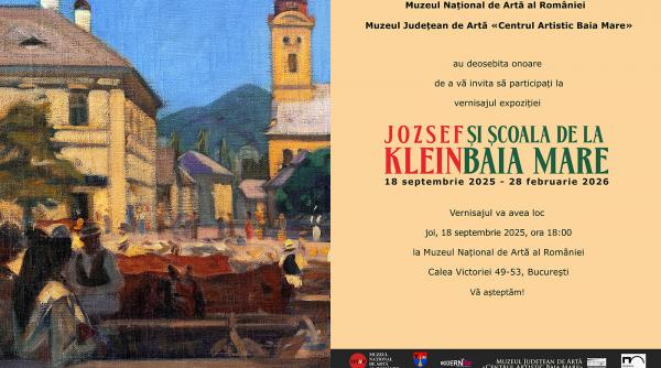 Expoziția „József Klein și Școala de la Baia Mare”