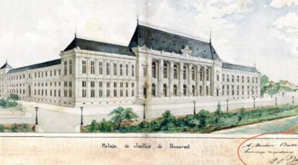 Istoria (la microscop) a Palatului de Justiție al României