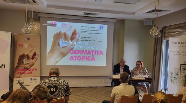 Au fost lansate ghiduri practice dedicate sprijinirii pacienților cu dermatită atopică