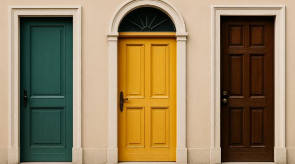 Testul viral al celor trei uși: Ce dezvăluie alegerea ta despre personalitatea ta