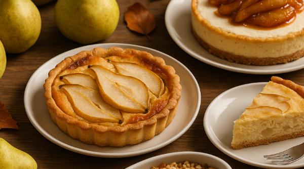 5 Deserturi de toamnă cu pere: Aromă și răsfăț
