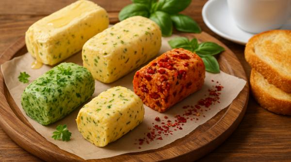 Cum să faci acasă unt aromat ca la restaurant. 5 Rețete simple