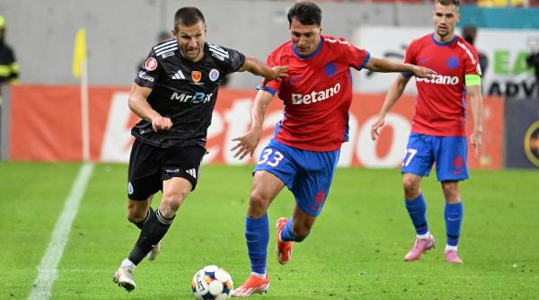 Florin Tănase aduce victoria FCSB din penalty în duelul cu Oțelul Galați
