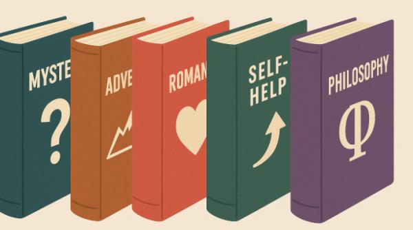 Test de personalitate: Alege cartea care te atrage și află ce îți spune despre prioritățile tale