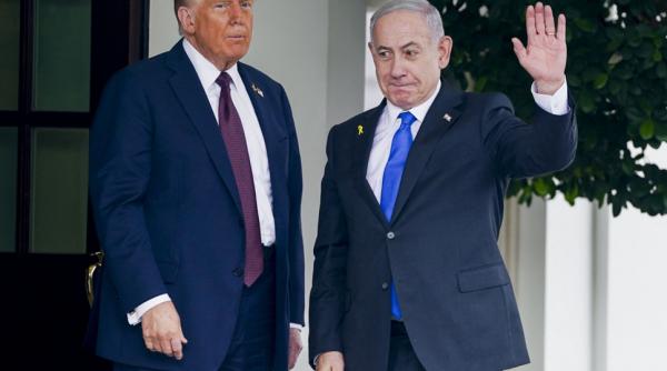 Donald Trump și Netanyahu, plan de pace pentru Fâșia Gaza