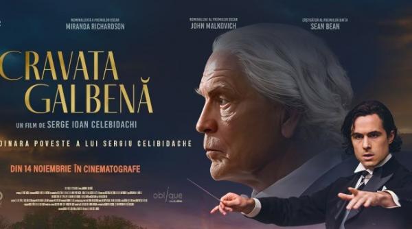 „Cravata galbenă”, filmul biografic despre Sergiu Celibidache va avea premiera pe 14 noiembrie