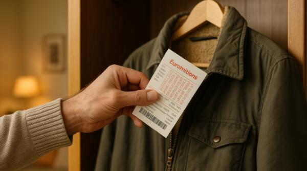 A uitat biletul la LOTO 6 luni într-o jachetă și a încasat 15,3 milioane de euro