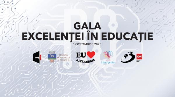Gala Excelenței în Educație, la Alexandria: Un moment de inspirație pentru întreaga comunitate și un pas înainte spre o generație care transformă viitorul