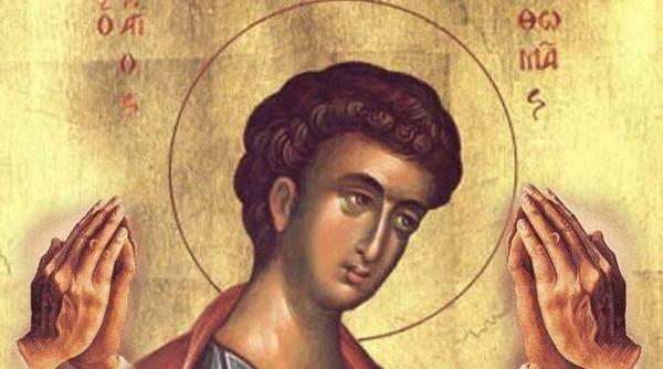 Calendar ortodox, 6 octombrie 2025. Cine a fost Sfântul Toma, apostolul care a pus la îndoială Învierea Mântuitorului Isus Hrisos
