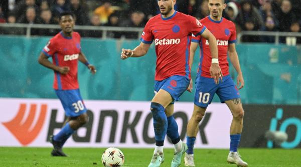 FCSB a învins Universitatea Craiova, după un penalty transformat de Tănase