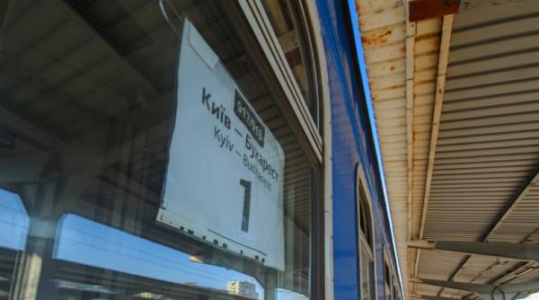 Tren direct București–Kiev, după 5 ani de pauză: durata călătoriei și cât va costa biletul