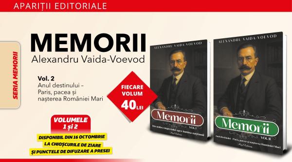 Memoriile lui Alexandru Vaida-Voevod – Volumul 2: Anul destinului – Paris, pacea și nașterea României Mari