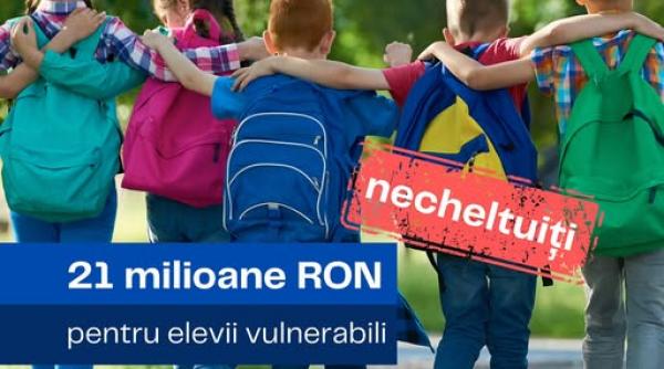 Verificați cardurile! Banii pentru elevi se pierd dacă nu sunt cheltuiți până pe 31 octombrie