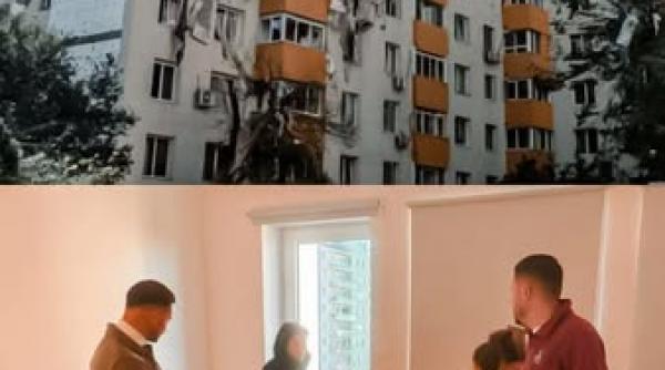 Patru familii afectate de explozia din Rahova au fost mutate în locuințe complet utilate, iar alte 111 persoane sunt cazate în unități hoteliere