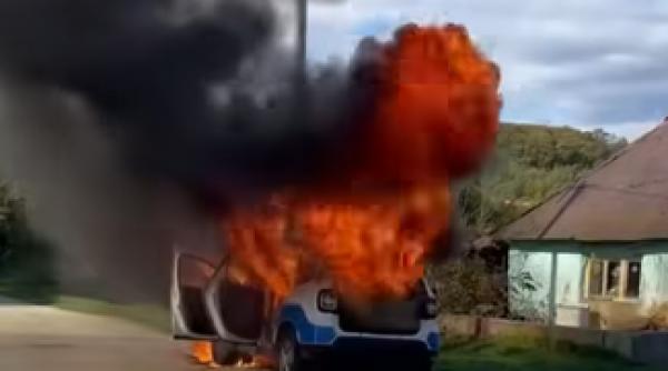 Femeie, găsită carbonizată într-un incendiu care a mistuit o gospodărie din Făurești, Vâlcea