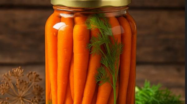 Rețeta de morcovi murați care nu dă greș: Culoare și savoare în cămară