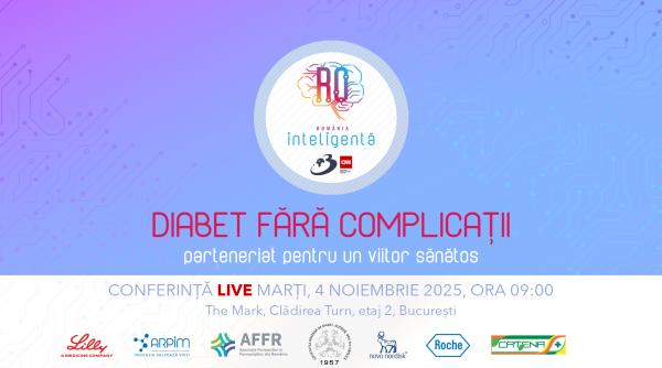 „Diabet fără complicații”: România Inteligentă aduce împreună experți, medici și autorități pentru un viitor mai sănătos