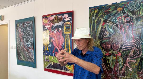 Autenticitatea în artă – Gallery talk în cadrul expoziției lui Uri Friedman la ICR Tel Aviv