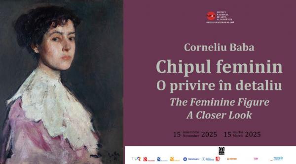 Expoziția Corneliu Baba. Chipul feminin. O privire în detaliu