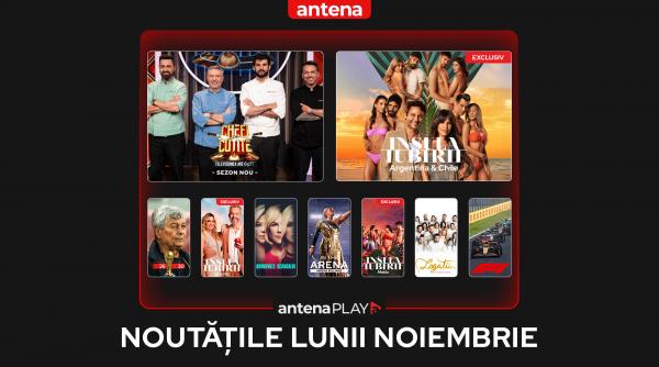 noutatile lunii noiembrie in antenaplay