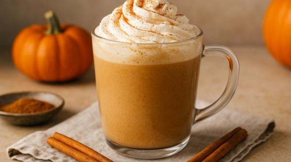 Rețeta virală de Pumpkin Spice Latte pe care o poți face în 5 minute