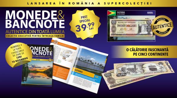 Călătoria continuă cu numărul 4: GUYANA. Descoperă frumusețea tropicală a Americii de Sud și învață cum să-ți îngrijești colecția!