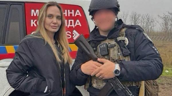 drona ruseasca deasupra angelinei jolie vizita ucraina