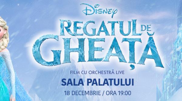filmul disney frozen regatul de gheata concert live 18 decembrie la sala palatului