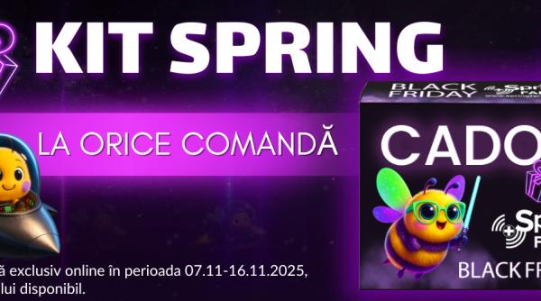 Black Friday la Spring Farma! Zzzumzetul prețurilor mici aduce cadouri și surprize