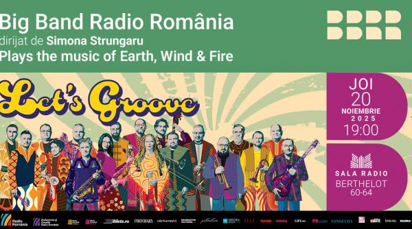 Big Band-ul Radio România și muzica formației Earth, Wind &amp; Fire: concert cu dress-code la Sala Radio!