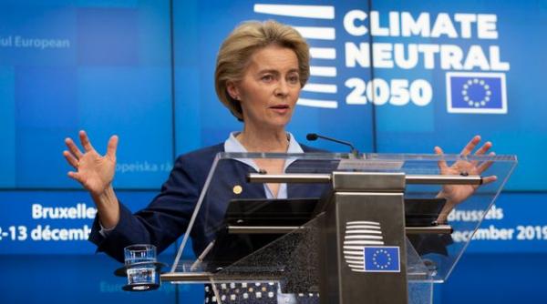 Preşedinta CE von der Leyen propune membrilor Uniunii Europene opţiuni de finanţare pentru Ucraina