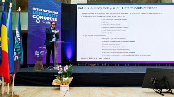 „Longevitatea nu trebuie să fie un privilegiu”. Directorul ILA, Alexander Tietz-Latza, cere politici publice care să aducă prevenția și sănătatea pentru toți, nu doar pentru cei privilegiați