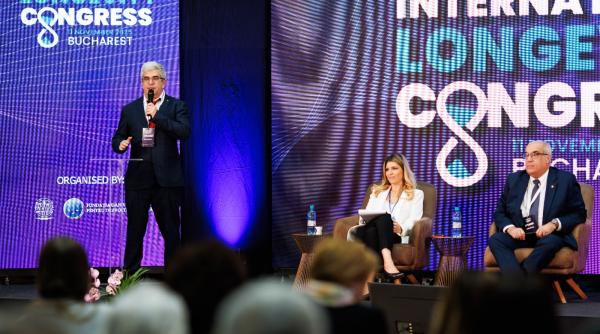 Ilia Stambler la Congresul Internațional de Longevitate: România poate deveni lider în Europa de Sud-Est, iar longevitatea trebuie tratată ca un nou drept al omului