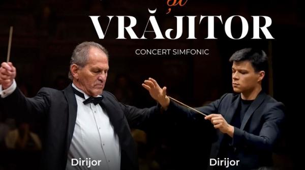 Cristian Mandeal, unul dintre cei mai mari dirijori ai scenei internaționale, și discipolul său, Petru Pane, în premieră la Pitești în concertul „Ucenic și vrăjitor”, pe 20 noiembrie