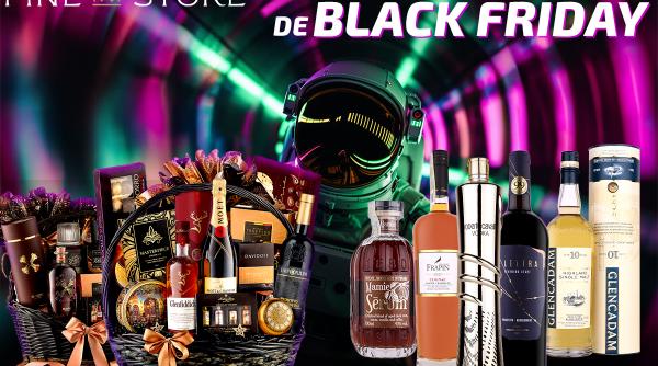 Lasă-te inspirat de FineStore de sărbători! Alege coșuri cadou la prețuri de Black Friday