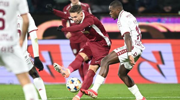 CFR Cluj a învins liderul Rapid cu 3-0