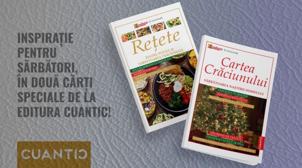 Tradiții, colinde și rețete reunite în două cărți speciale de Crăciun