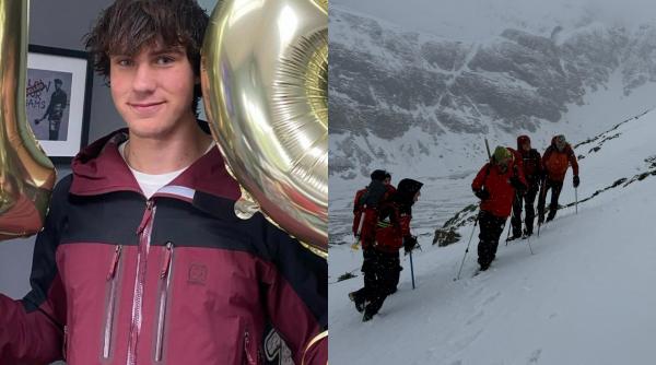 adolescent britanic disparut muntii bucegi hipotermie apel 112