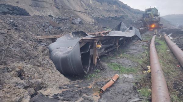 incidente grave la cariera tismana alimentarea centralei rovinari in pericol