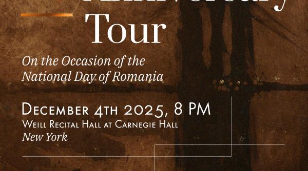 ansamblul raro la carnegie hall cu ocazia zilei nationale a romaniei si a 20 de ani de la debutul festivalului sonoro