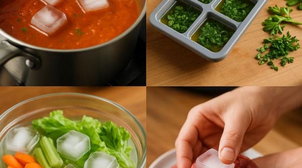 cuburi de gheata trucuri geniale in bucatarie