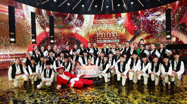 Câștigătorii The Ticket, Ansamblul folcloric Valea Târnavelor, așteptați de peste 1000 de persoane la Blaj