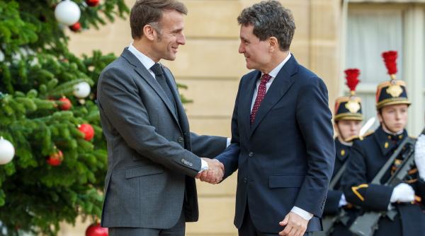 macron nicusor dan intampinare romana prietenia romania franta