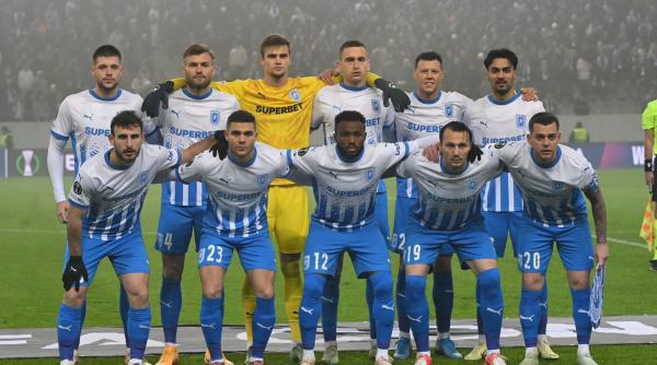 universitatea craiova pierde cu sparta praga in conference league