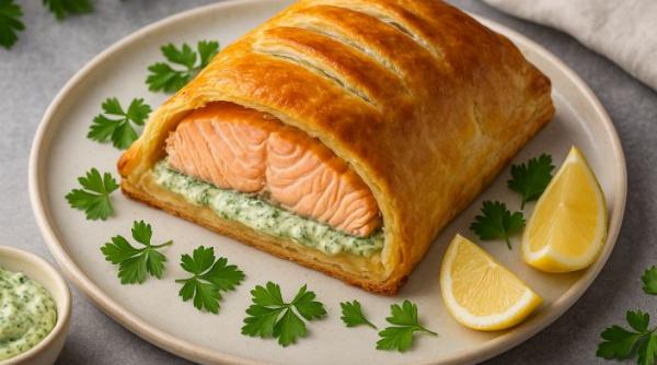 reteta rafinata de somon in foietaj care va impresiona musafirii de craciun