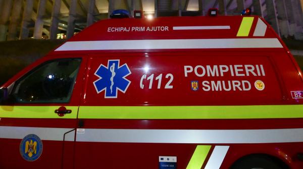 Trafic blocat pe DN 24, în județul Vaslui, după un accident urmat de o coliziune în lanț