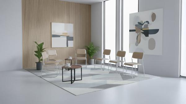 10 idei de scaune de vizitatori care îmbină stilul cu funcționalitatea