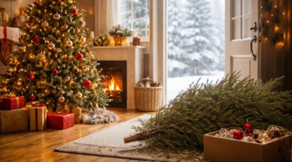 Superstiții românești: Nu arunca bradul de Crăciun înainte de această dată!